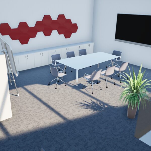 Open-plan office
